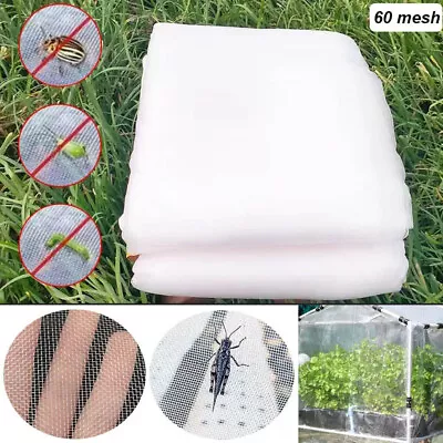 15M Garden Protect Insect Animal Netting Vegetables Crops Plant Mesh Bird Net UK • £13.99