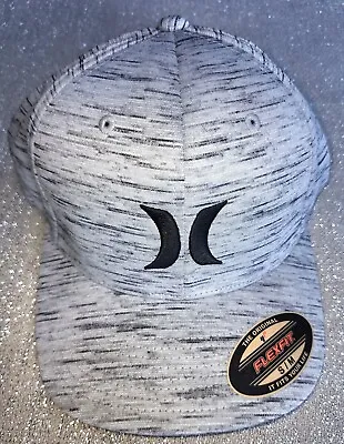 NWT -HURLEY Icon Textures Wolf Grey Baseball Cap Hat  S/M • $12.99