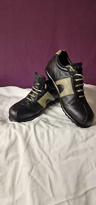 Mens Camper Pelotas Ariel Black/Light Brown Leather Lace Up Shoe UK 11 EU 45  • £11.93