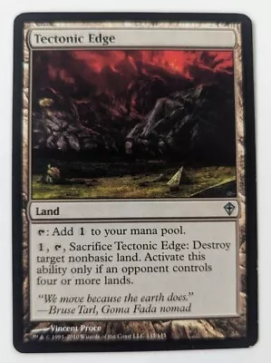 Tectonic Edge Worldwake Magic The Gathering MTG • $1.15