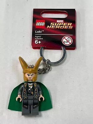 Lego Marvel Superheroes Loki Minifigure Keyring / Keychain - Brand New • £14.95