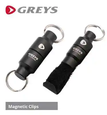 Greys Magnetic Clip 3kg / 5kg Landing Net Holder Release Fly Fishing Tool • £7.99