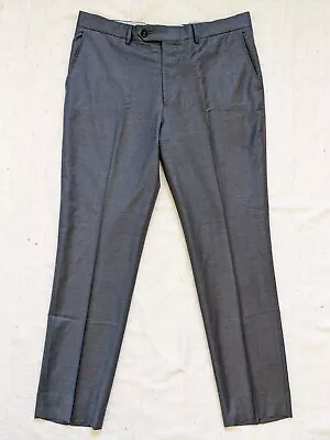 Brunello Cucinelli Dress Pants Gray 52 36x31 Wool Trousers Slacks Suit Italy • $174.87