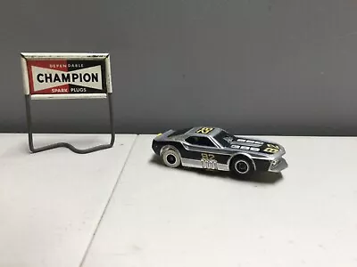 Vintage Tyco Mustang #82 Slot Car TESTED WORKS Very Nice Condition Free S&H • $45