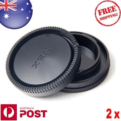 $5.99 • Buy 2 X Body Caps Cover Sony E-Mount Mirrorless Camera A7R IV III II A7s A7M3 A7
