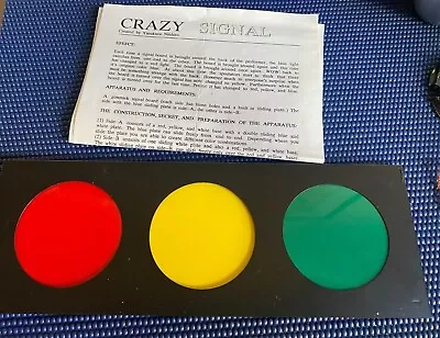  Crazy Signal  By Yasukazu Niishiro Vintage Magic Trick From Tricks Magic Japan • $15