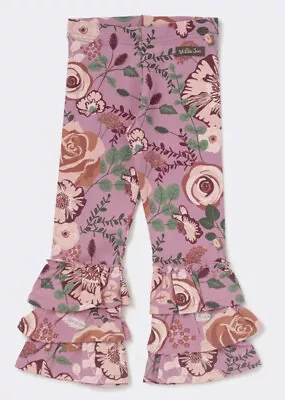 Matilda Jane Just Imagine Odette Girls Multi-Floral Print Bennys Size 6 New • $34