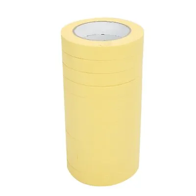 1 Sleeve/12 Rolls  - 06652 Yellow Masking Tape - 3/4  Paper Automotive Refinish • $24.51