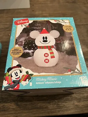 Disney Mickey Mouse Snowman Blow Up • $95