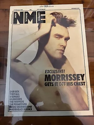 MORRISSEY Poster NME Cover Classics 1988 THE SMITHS 16.5  X 11.75  Full Colour • $125