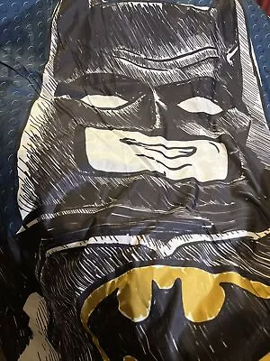 Batman Duvet CoverReversible Twin IM BATMAN Marvel Super Hero Bday Gift • $24.97