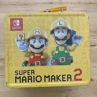 Super Mario Maker 2 Tin Lunch Box Only! No Game. Nintendo Switch Target Promo • $12.97