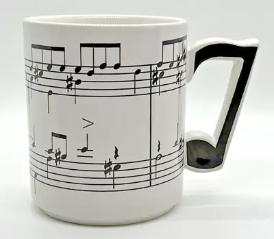 Vintage 1983 Chadwick Miller Music Note Mug • $14.99