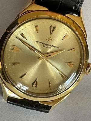 $6850 • Buy Ultra-rare Vacheron Vintage 18K Ref. 6073 Chronometre Royal, Devil's Horn Design
