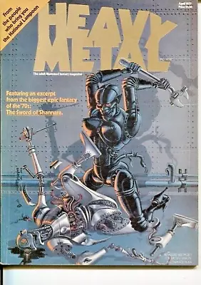 Heavy Metal 1 Vf- Moebius Bode Corben  Apr/1977 • $83