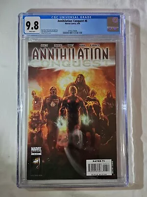 Annihilation: Conquest #6 CGC 9.8 (2008) - 1st New Guardians Of The Galaxy Team • $105