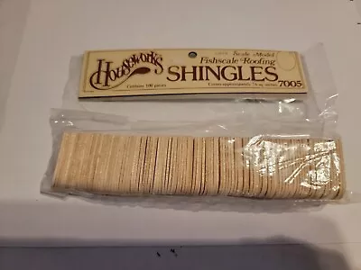 $8.99 • Buy Houseworks Dollhouse Fishscale Roofing Shingles 7005 1/12th Scale 100 Pieces