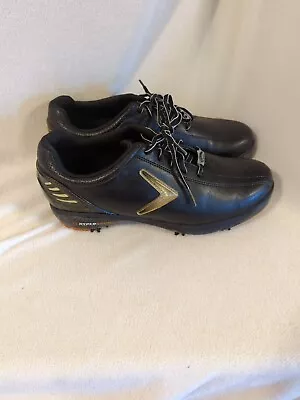 Callaway Mens Black Hyperbolic Golf Shoes Size 9.5 M372-24 • $37.67