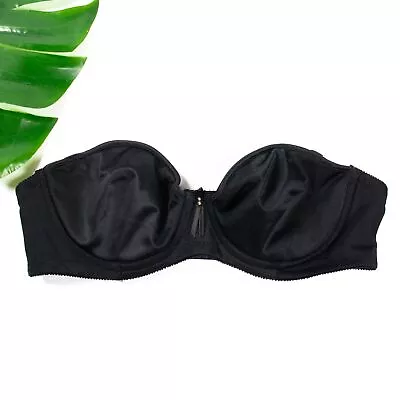 Wacoal Bra Size 32A BodySuede Strapless Multiway 85482 Underwire Solid Black • $20.38