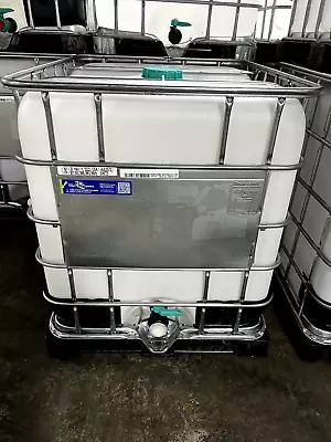 Food Grade IBC 275 Gallon Tote Tank - SUPER CLEAN - Triple Steam Clean Washed • $130