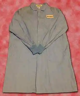 Light Blue Protective Labcoat 3 Pockets Uniform Fashion Seal • $11.98