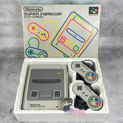 Nintendo Super Famicom Console SFC SNES Japanese Language Edition Working Tested • £70.79