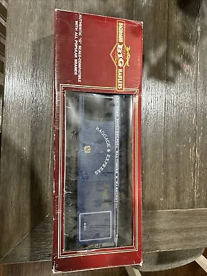 Bachmann G Scale B&0 Royal Blue Full Baggage Car 97443 • $45