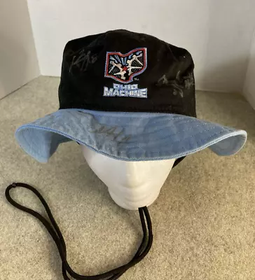 Ohio Machine Major League Lacrosse MLL Bucket Cap Hat SIGNED AUTOGRAPH • $34.88