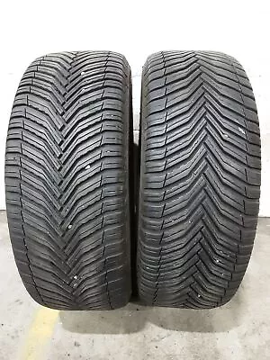 2x P235/55R18 Michelin Cross Climate2 A/W 9/32 Used Tires • $350
