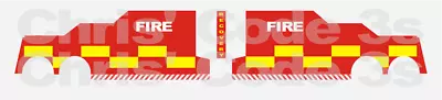 £8.50 • Buy 1/76 Code 3 Fire Service Recovery Decals Suit Oxford Diecast Recovery Trucks