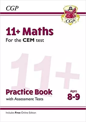 11+ CEM Maths Practice Book & Assessment Tests - Ages 8-9 (with ... By CGP Books • £4.49