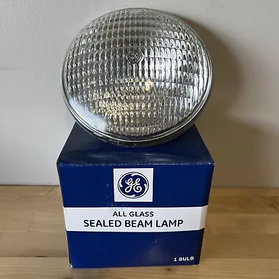 GE All Glass Sealed Beam Lamp 12 Volt 300PAR56/WFL 300 Watt NEW • $21.24