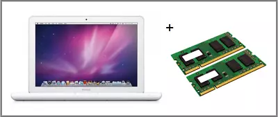 8GB -2x4GB Memory Ram Upgrade Apple MacBook-7.1 Core2Duo 2.4GHz Mid 2010 A1342 • £19.95