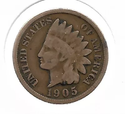 £1.65 • Buy 1905 Rare 100 Year Old Indian Head Penny Liberty Shield Cent US Collection Coin