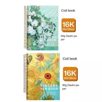 Multi-color B5 Horizontal Line Notebook Creative Hardcover Spiral Notebook • $35.87