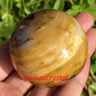 161g Natural Mookaite Jasper Ball Quartz Crystal Sphere Reiki Healing Gem 49mm • $24.49