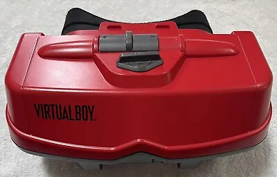 Nintendo Virtual Boy Headset VUE-001 Headset Only FOR PARTS NOT WORKING READ! • $249.99