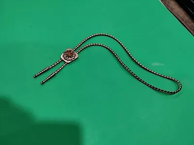 Vintage Western Bolo Tie Horse Saddle Cowboy Equestrian Cowgirl Rodeo Ranch  • $12