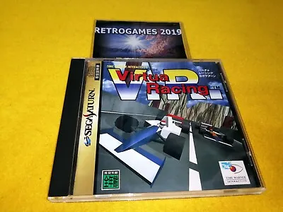 Virtua Racing  Sega Saturn Ss Spine Card + Reg Card. • $59.99