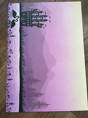 Fairytale Castle Hunkydory Twilight Kingdom Sunset Edition Printed (ASCC2217) • £2