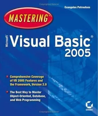 Mastering Microsoft Visual Basic By Petroutsos Evangelos • $7.64