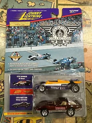 Johnny Lightning Indianapolis 500 Champions Collection 1978 Winner And Pace Car • $9.98