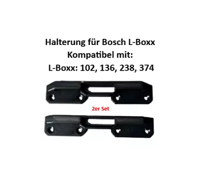 2x Mount For For L-BOXX Assortment Bosch/Attachment Assembly Trolley • $5.27