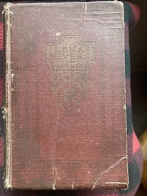 1923 ANTIQUE Leather Bound Book 6.5  Lena Rivers By Mary J Holmes • $9.99