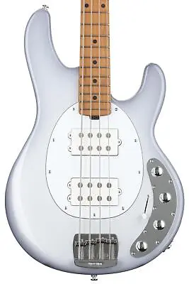 Ernie Ball Music Man StingRay Special HH Bass Guitar - Snowy Night With Maple • $2799