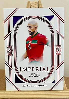 Futera - Imperial - Sofyan Amrabat - Game Worn Patch - 04/04 - Manchester United • £18