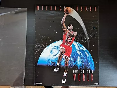 Michael Jordan Out Of This World 1995 16x20  Basketball Poster • $1