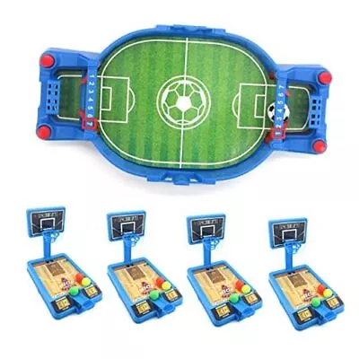 Mini Foosball & Basketball Shooting Game Table Tabletop Soccer Football For  • $41.54
