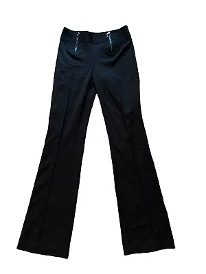 Vintage Cache Women's Black Stetch Wide Leg Pants - Size 4 • $21