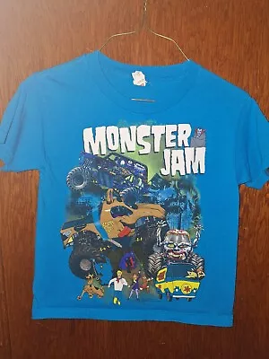  Monster Jam Trucks Scooby-Doo Shirt Size 5t  • $18